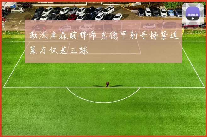 勒沃库森前锋希克德甲射手榜紧追莱万仅差三球